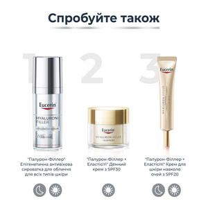 Сироватка для обличчя EUCERIN (Юцерин) Hyaluron-Filler (Гіалурон філлер) епігенетична антивікова для всіх типів шкіри 30 мл