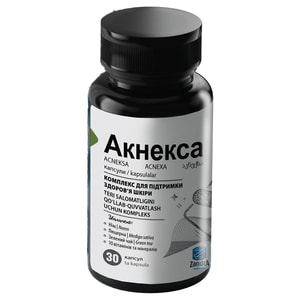 Акнекса капсулы комплекс для поддержания здоровья кожи флакон 30 шт