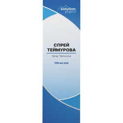 Спрей для ног Теймурова от запаха и пота средство косметическое флакон 150 мл Solution Pharm New