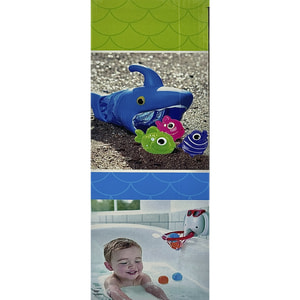 Набор детский GREENWICH (Гринвич) VA295667 игровой Стрельба по слону в ванной + ловля осьминога + акула ловит мелкую рыбу