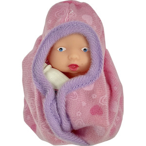 Игрушка детская GREENWICH (Гринвич) VA257315 кукла 3,5 дюйма + бутылочка для кормления