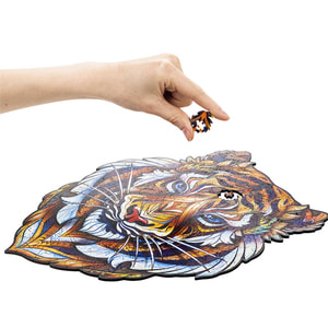 Игрушка Пазлы Тигр 25 х 22см дерево 1 шт