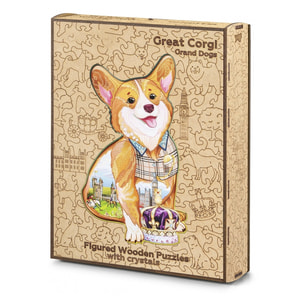 Игрушка Пазлы Корки 25 х 22см дерево 1 шт