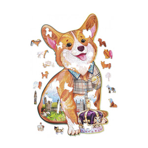 Игрушка Пазлы Корки 25 х 22см дерево 1 шт