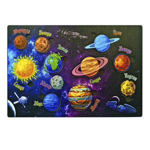 Игрушка Пазлы настольные в ассортименте №3 дерево 34 см х 22 см 1 шт