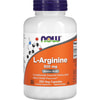 L-аргинин NOW (Нау)способствует улучшению кровообращения, повышению физической выносливости, сердечно сосудистой системы 500 мг флакон 250 шт