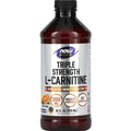 L-карнитин NOW (Нау) L-Carnitine Sports для повышения уровня энергии, сжигания жира и поддержания здоровья сердца раствор жидкий флакон 473 мл