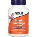 Акулий хрящ NOW (Нау) Shark Cartilage может способствовать поддержанию здоровья суставов, укреплению иммунной системы капсулы по 750 мг флакон 100 шт