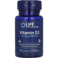 Вітамін Д3  LIFE EXTENSION (Лайф Екстеншн) Vitamin D3 1000 МО капсули 90 шт