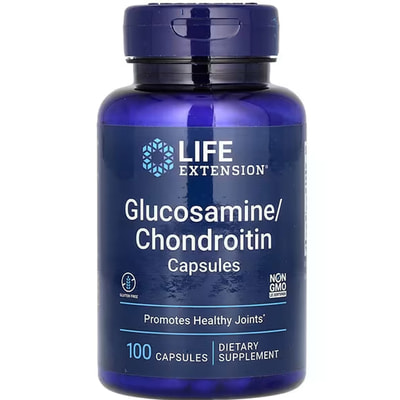 Глюкозамін, хондроїтин LIFE EXTENSION (Лайф Екстеншн) Glucosamine/Chondroitin капсули 100 шт