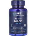 Ниацин (Витамин В3) LIFE EXTENSION (Лайф Экстэншн) No Flush Niacin 640 мг капсулы 100 шт