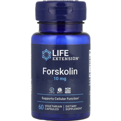 Форсколін LIFE EXTENSION (Лайф Екстеншн) Forskolin 10 мг капсули флакон 60 шт