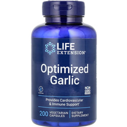 Чеснок LIFE EXTENSION (Лайф Экстэншн) Optimized Garlic стандартизированный капсулы флакон 200 шт