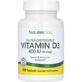 Витамин D3 NATURES PLUS (Натурес плюс) Vitamin D3 10 мкг (400 МЕ) таблетки 90 шт