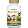 Витамины для детей NATURES PLUS (Натурес плюс) Children's Multi-Vitamin Animal Parade вкус апельсина таблетки жевательные в форме животных 120 шт