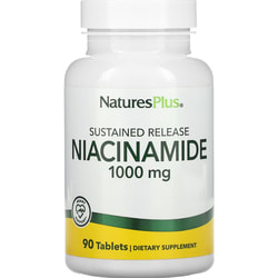 Ниацинамид NATURES PLUS (Натурес плюс) Niacinamide 1000 мг капсулы флакон 90 шт