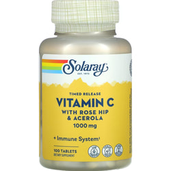 Вітамін С SOLARAY (Солорай) Vitamin C 1000 мг таблетки флакон 100 шт