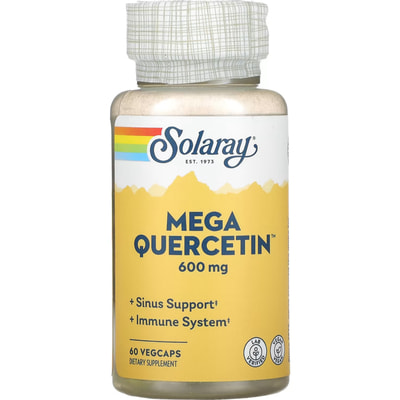 Кверцетин мега SOLARAY (Солорай) Mega Quercetin капсули флакон 60 шт