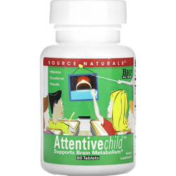 Уважна дитина SOURCE NATURALS (Сорс Нейчералс) Attentive Child таблетки флакон 60 шт