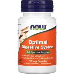 Ферменти для травлення NOW (Нау) Optimal Digestive System капсули флакон 90 шт