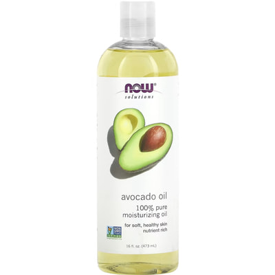 Олія авокадо NOW (Нау) Avocado Oil Solutions флакон 473 мл