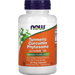 Куркумін фітосома NOW (Нау) Turmeric Curcumin Phytosome капсули упаковка 60 шт