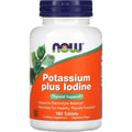 Йод (йодид калия) NOW (Нау) Potassium Plus Iodine таблетки 180 шт