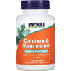 Кальций и магний NOW (Нау) Calcium & Magnesium таблетки 100 шт