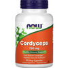 Кордіцепс NOW (Нау) Cordyceps капсули по 750 мг флакон 90 шт