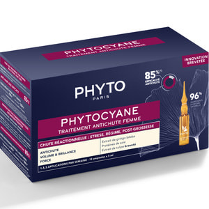 Засіб проти випадіння волосся PHYTO (Фіто) Фітоциан для жінок в ампулах по 5 мл 12 шт