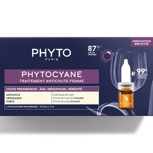 Засіб проти випадіння волосся PHYTO (Фіто) Фітоциан Прогресив для жінок в ампулах по 5 мл 12 шт