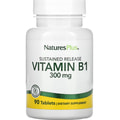 Витамин B1 Тиамин NATURES PLUS (Натурес плюс) Vitamin B1 300 мг таблетки флакон 90 шт