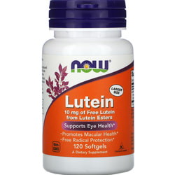 Лютеин NOW (Нау) Lutein 10 мг капсулы флакон 120 шт