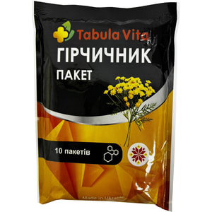 Горчичный пакет профилактическое средство при простудных заболевания и боли в суставах 10 шт Tabula Vita