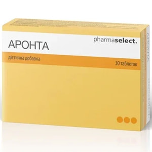 Аронта таблетки для содействия поддержанию и защите органов зрения и их функций 3 блистера по 10 шт