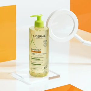 Олія-емолент для тіла A-DERMA (А-Дерма) Екзомега Контрол очищувальна і пом'якшувальна 500 мл