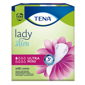 Прокладки урологические TENA (Тена) Lady Slim Ultra Mini (Леди Слим Ультра Мини) для женщин 48 шт