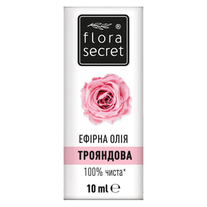 Олія ефірна FLORA SECRET (Флора Сікрет) Трояндова 10 мл