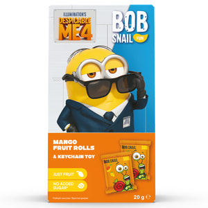 Конфеты детские натуральные Bob Snail (Боб Снеил) Улитка Боб манговые 20 г + игрушка