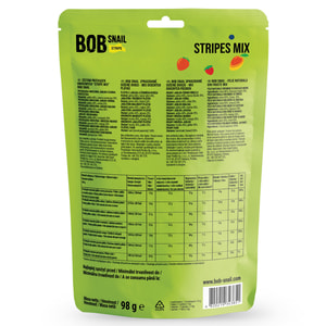 Конфеты детские натуральные Bob Snail (Боб Снеил) Улитка Боб страйпсы ассорти