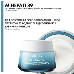Набор VICHY (Виши) Минерал 89 2024 Гель-бустер + Крем для лица