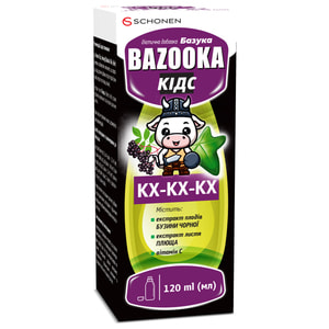 Базука Кідс еліксир флакон 120 мл