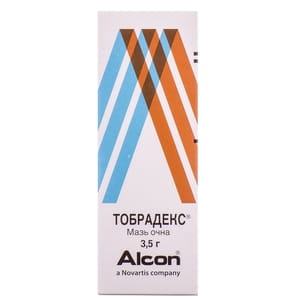 Тобрадекс мазь глаз. туба 3,5г