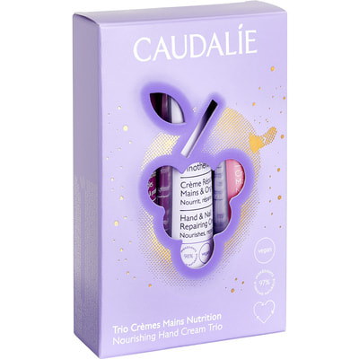 Набор CAUDALIE (Кадали) Тріо Xmas 2024 Крем для рук 3 шт