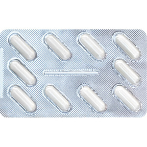 Дебутір Форте для нормалізації функцій шлунково-кишкового тракту капсули по 300 мг 6 блістерів по 10 шт