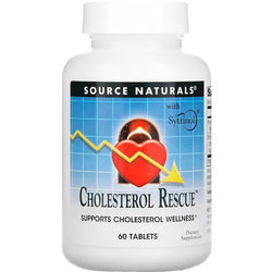 Фітостероли SOURCE NATURALS (Сорс Нейчералс) Cholesterol Rescue капсули 60 шт