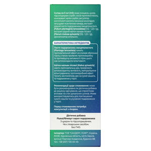 Флюаут сироп подорожника от сухого кашля флакон 200 мл Solution pharm