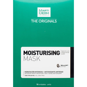 Маска-серветка  для обличчя MARTIDERM (Мартидерм) зволожуюча для всіх типів шкіри 25 мл 10 шт
