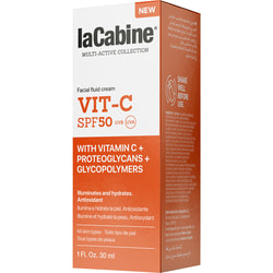 Крем-флюїд для обличчя LA CABINE (ЛаКабін) Vit-C з вітаміном С SPF50 30 мл