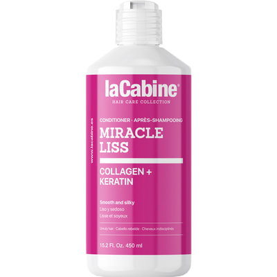 Кондиционер для непослушных волос LA CABINE (ЛаКабин) Miracle Liss с коллагеном и кератином 450 мл